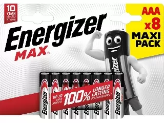 Elem, AAA mikro, 8 db, ENERGIZER 