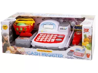 Elemes pénztárgép - fehér