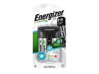 Elemtöltő, AA ceruza/AAA mikro, 4x2000 mAh  AA (előtöltött), kijelzővel, ENERGIZER 