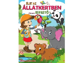 ÉLET AZ ÁLLATKERTBEN - VERSES KIFESTŐ