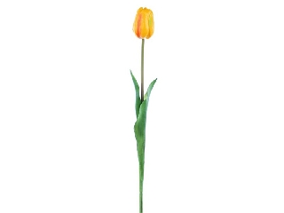 Élethű tulipán 47 cm sárga 