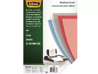 Előlap, A3, 200 mikron, FELLOWES, víztiszta