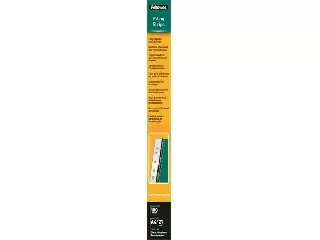 Előrelyukasztott lefűzőcsíkok műanyagspirállal bekötött dokumentumokhoz, A4, FELLOWES