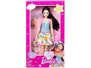 Első Barbie babám - fekete 34 cm 