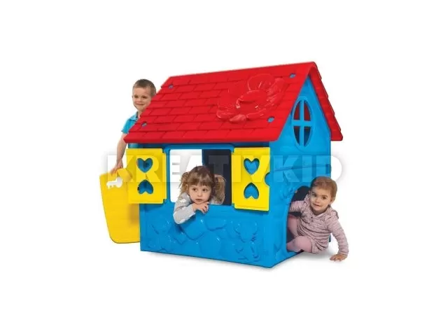 Első házam kerti játszóház - kék