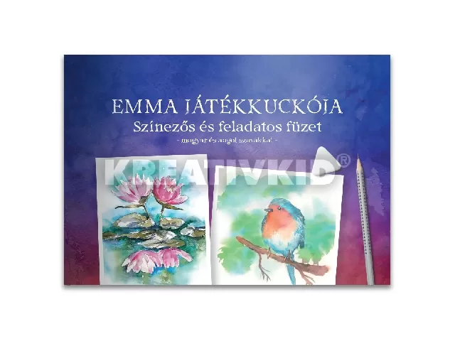 Emma játékkuckója - Színezős és feladatos füzet