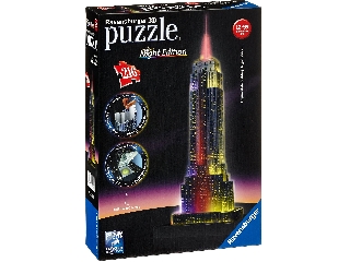 Empire State Building 216 darabos 3D LED puzzle