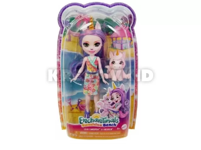 Royal EnchanTimals baba állatkával - Ulia Unicorn&Pacifica