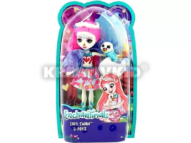 EnchanTimals baba állatkával - Saffi Swan és Poise