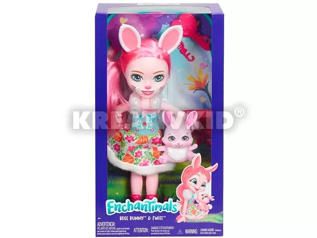 Enchantimals nagy méretű baba - Bree Bunny