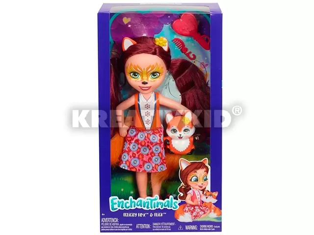 Enchantimals nagy méretű baba - Felicity Fox