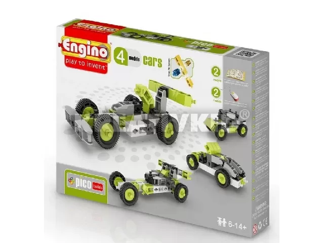 Engino Inventor autók - 4 in 1 autó modell