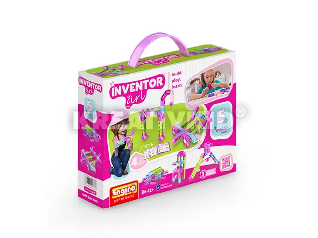 Engino Inventor Girl 5 az 1-ben építőjáték