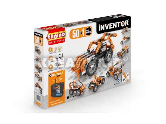 Engino Inventor motorizált modellek 50 in 1