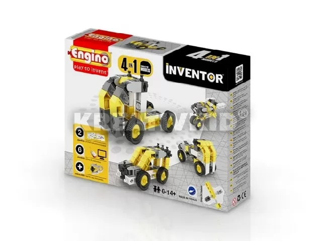 Engino Inventor munkagépek - 4 in 1 munkagép modell