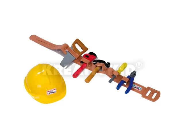 Építőipari munkás szett 5 szerszámmal