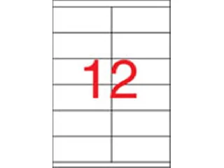 Etikett, univerzális, 105x48 mm, APLI, 1200 etikett/csomag