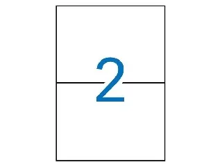 Etikett, univerzális, 210x148 mm, APLI, 1000 etikett/csomag