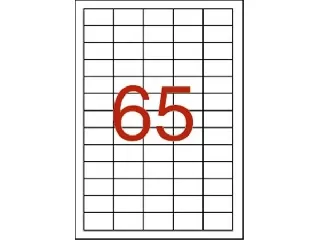 Etikett, univerzális, 38x21,2 mm, APLI, 650 etikett/csomag