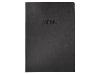 Étlaptartó, A4, keményfedeles, SIGEL, antracit