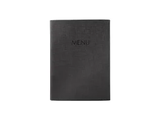 Étlaptartó, A5, keményfedeles, SIGEL, antracit