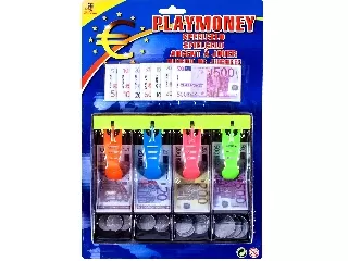 EUR játékpént pénztáros fiókban