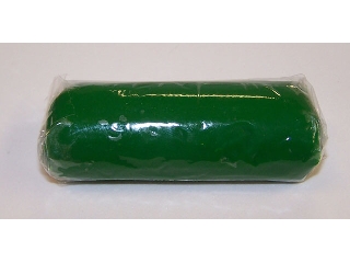 Extra minőségű hagyományos puha gyurma 50g - zöld