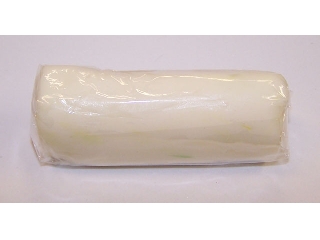 Extra minőségű hagyományos puha gyurma kb. 50g - fehér