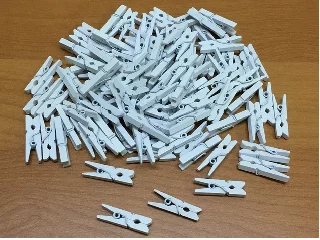 Fa csipesz fehér 2,5cm 50db/cs