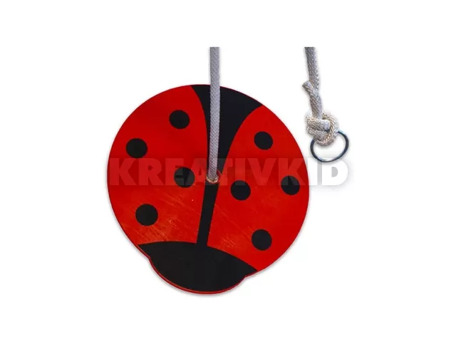 Fa tányérhinta - katica