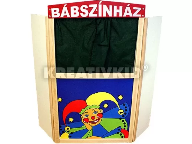 Fa bábparaván - bábszínház