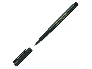 Faber-Castell: Finepen rostirón, 0,4 mm - fekete