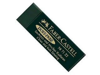 Faber-Castell: Forgácsmenetes radír - zöld