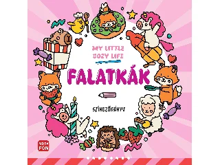 FALATKÁK - MY LITTLE COZY LIFE - SZÍNEZŐKÖNYV