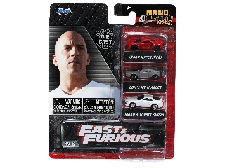 Fast & Furious 3-Pack Nano Cars Wave