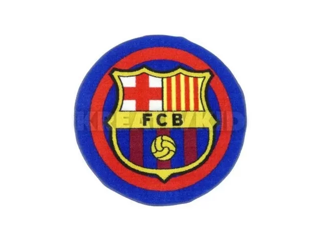 FC Barcelona: Kerek szőnyeg címer mintával - 60 cm