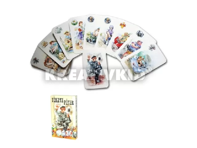 Fekete Péter klasszikus kártya