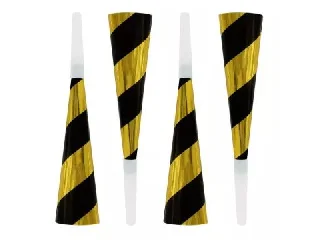 Fekete-arany trombita - 20 cm, 4 darabos