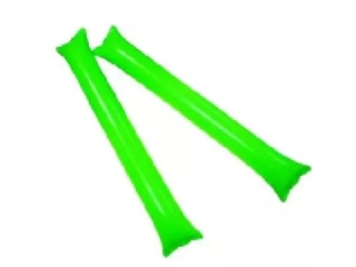 Felfújható tapsrúd - zöld, 60 cm