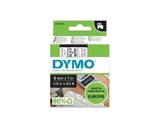 Feliratozógép szalag, 6 mm x 7 m, DYMO 