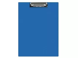 Felírótábla, fedeles, A4, zsebes, DONAU, kék