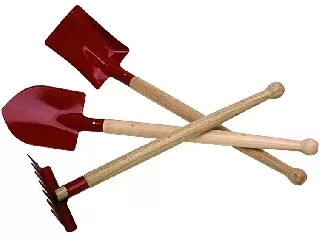 Fém homokozó szerszám 3 darabos készlet