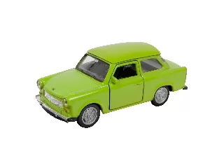 Fémautó Trabant 4, 75 /601 világos kék / szürke hátrahúzható