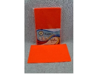 Filc narancssárga 2 mm 10 db/ csomag 29,5 x 19,5 cm 