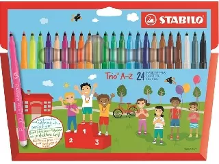 Filctoll készlet, 0,7 mm, STABILO 