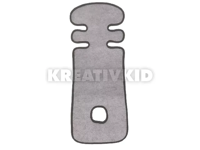 Fillikid betét babakocsiba izzadásgátló és légáteresztõ 1517-07 szürke