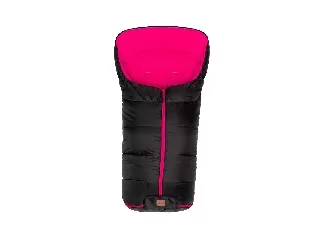 Fillikid bundazsák babakocsiba Eco big 1220-22 fekete pink béléssel