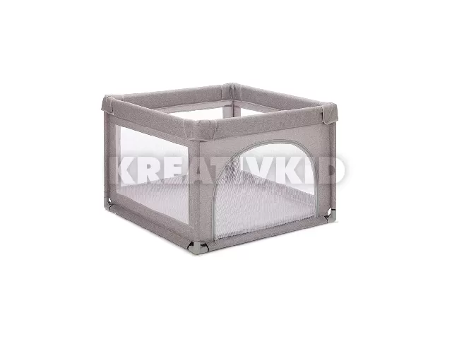 Fillikid járóka Mia 95x95x68cm szürke 4021-07