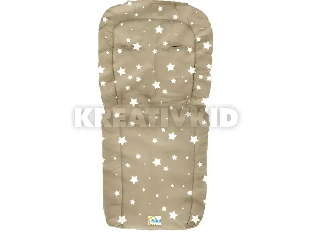 Fillikid lábzsák Duo Friend lecipzározható Stars natúr 3915-09