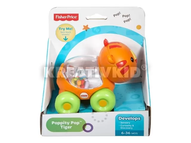 Fisher Price - Poppity állatos jármű - tigris